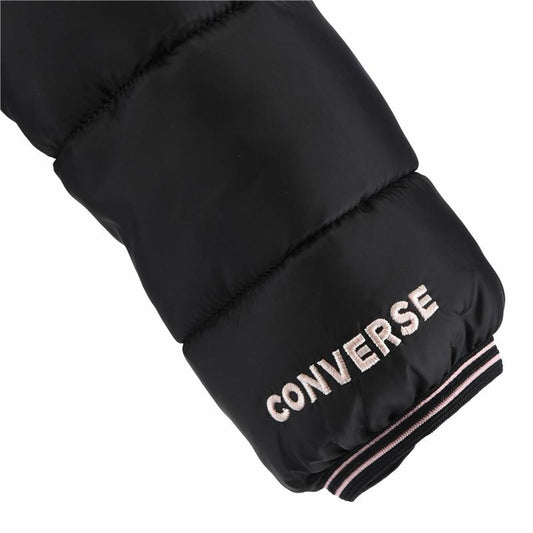 Children's Jacket Converse Solid Mdwt Puffer Black-1