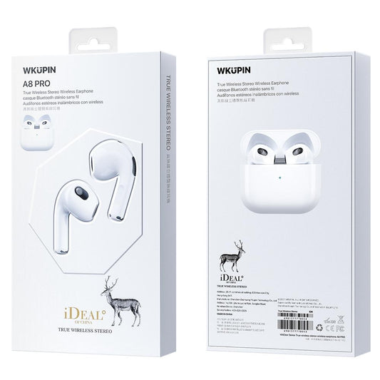 NNEIDS Pro True Wireless Stereo Bluetooth Earphones - White-1
