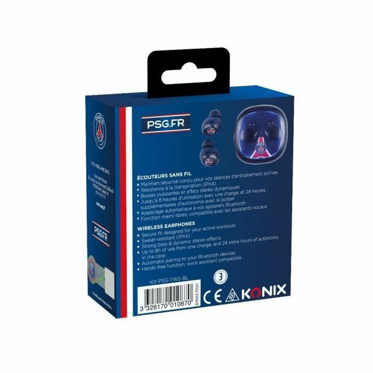 Headphones KONIX Blue-11