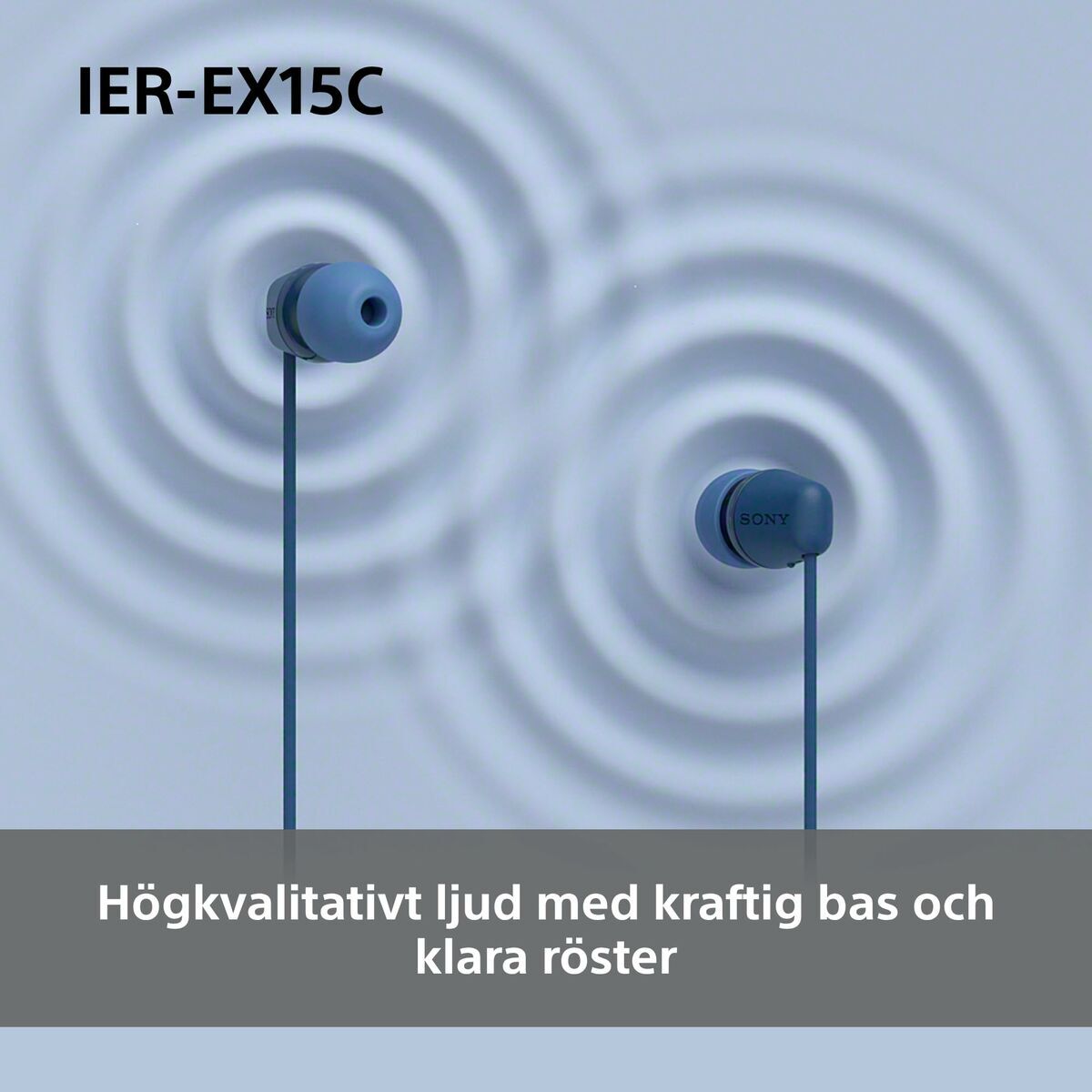 Headphones Sony IEREX15CP-5