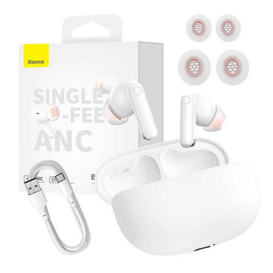 Słuchawki Baseus Baseus Bowie MZ10 True Wireless Earphones biały (NGTW340102)-0