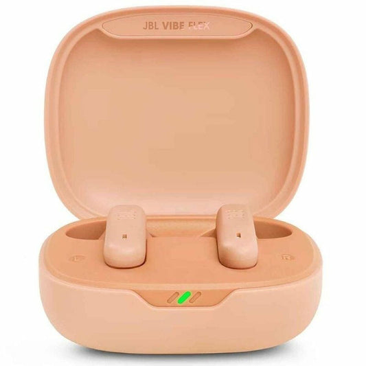Wireless Earphones with Charging Case JBL Vibe Flex Beige-0