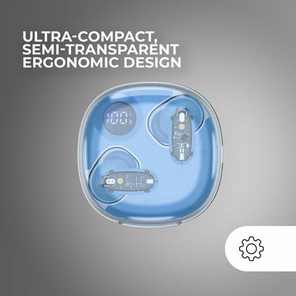 Wireless Earphones with Charging Case Mars Gaming MHIB2BL Blue-4