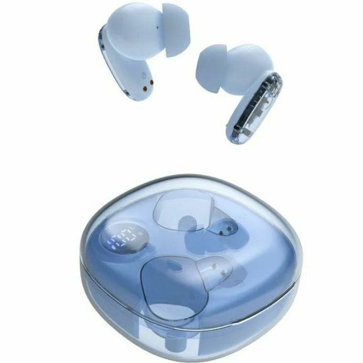 Wireless Earphones with Charging Case Mars Gaming MHIB2BL Blue-0