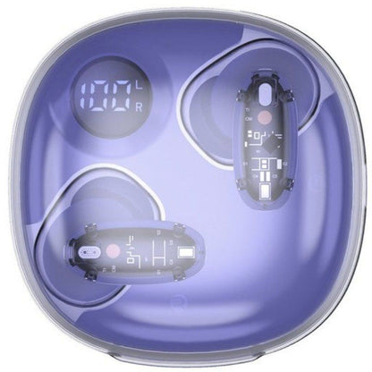 Wireless Earphones with Charging Case Mars Gaming MHIB2PP Purple-1