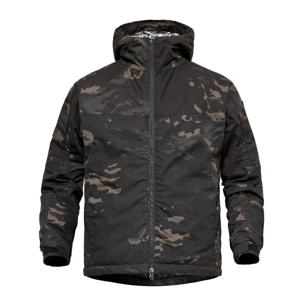 Outdoor Tacticalwindproof warm jacket Camo Jacket-0