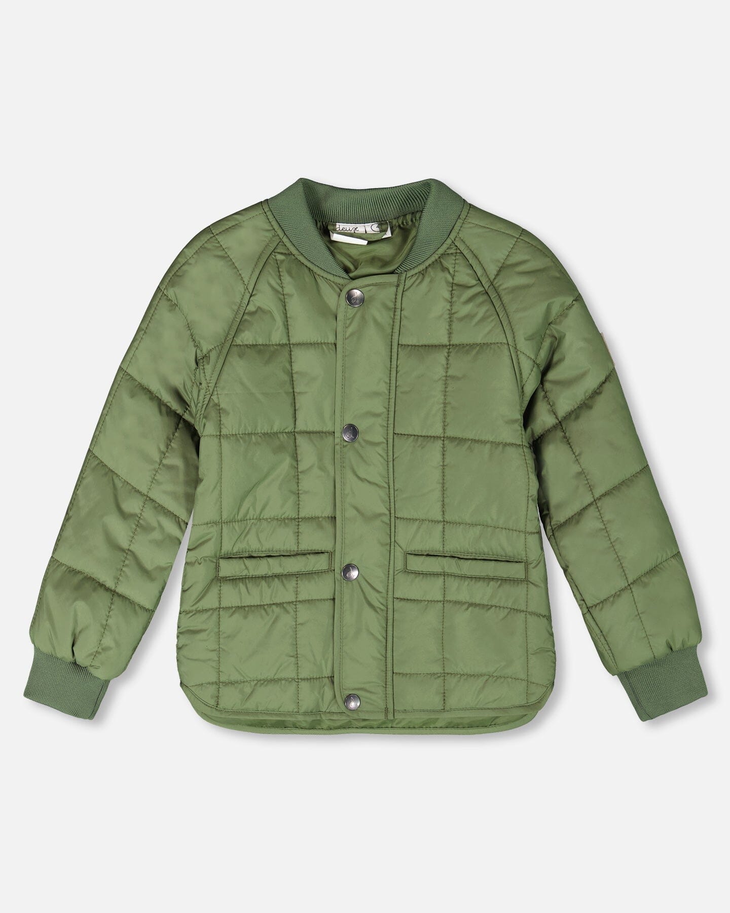 Quilted Mid-Season Jacket Khaki-0