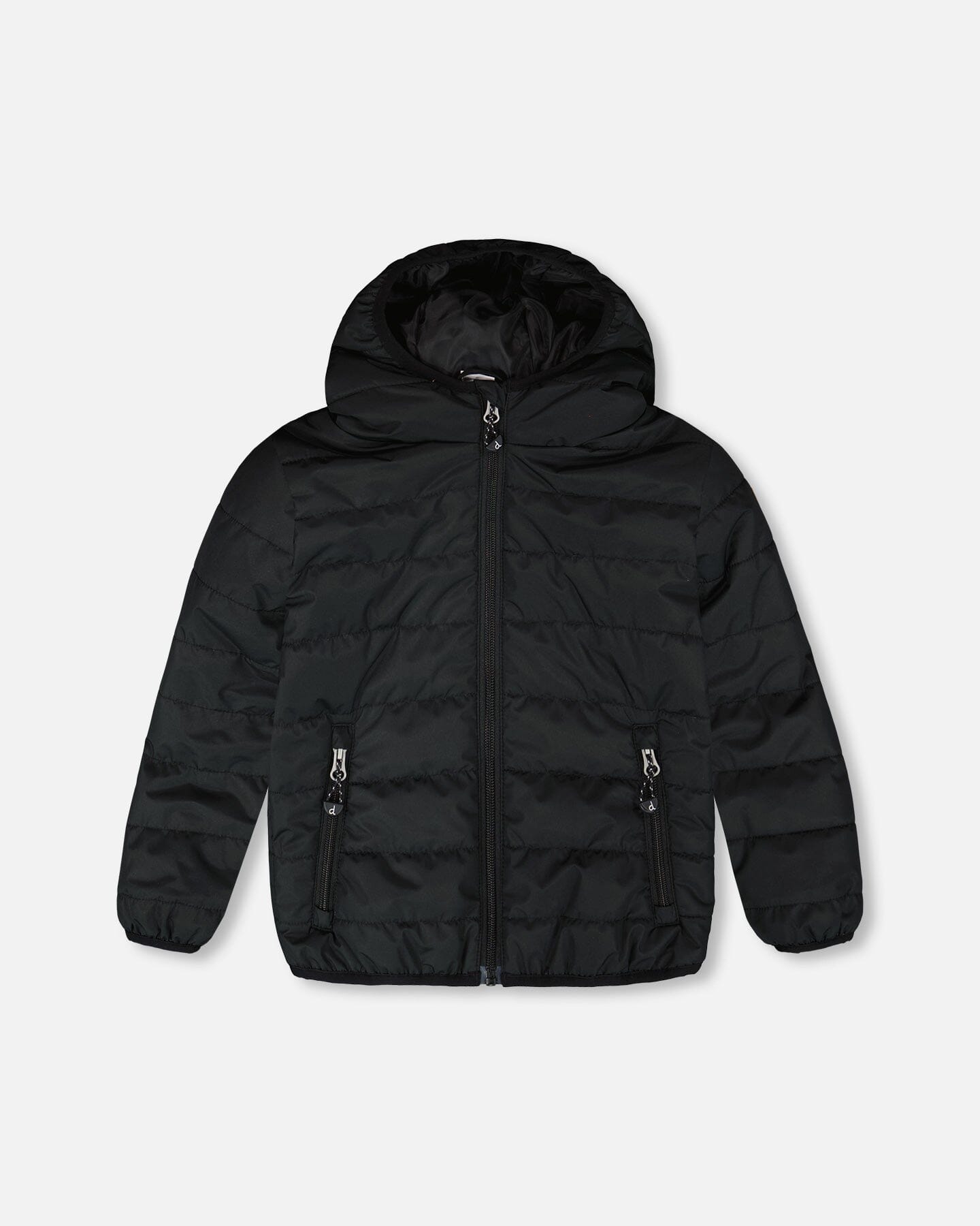Quilted Mid-Season Jacket Black-0