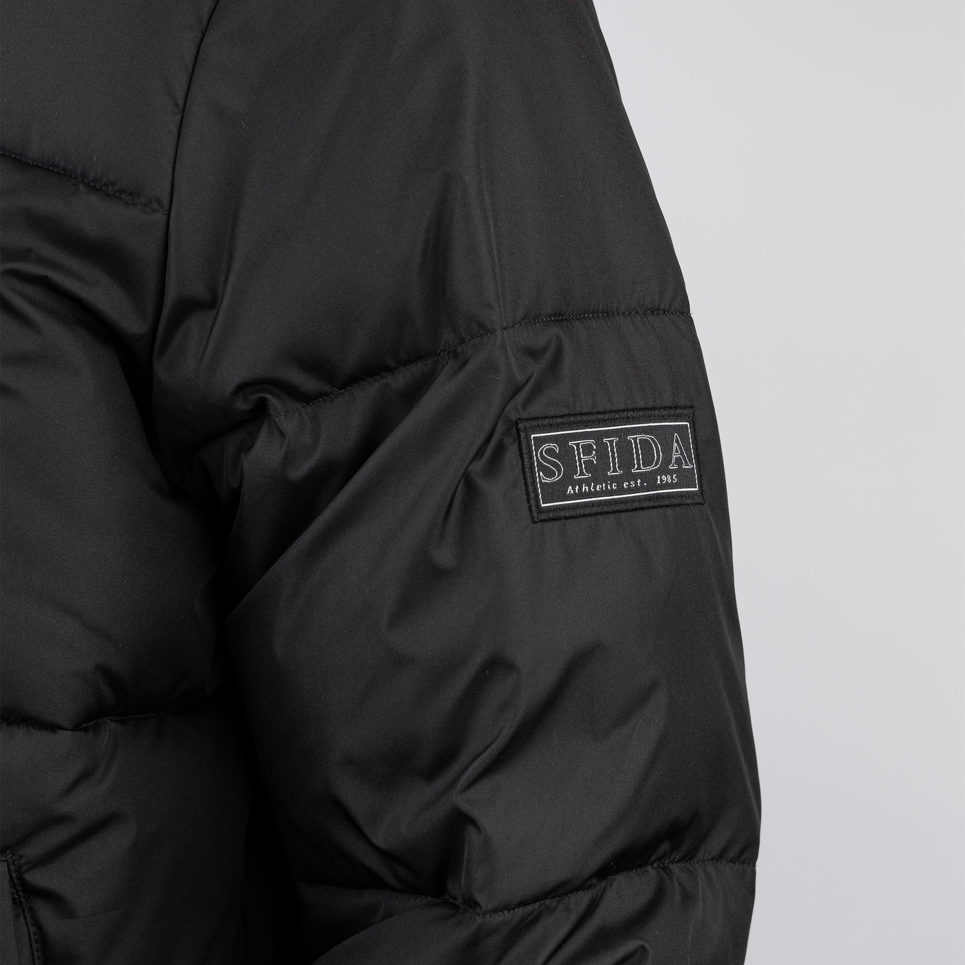 Krista Ladies Puffer Jacket - Black-2