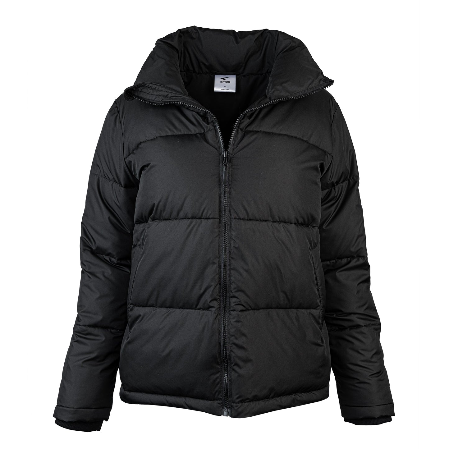 Krista Ladies Puffer Jacket - Black-3