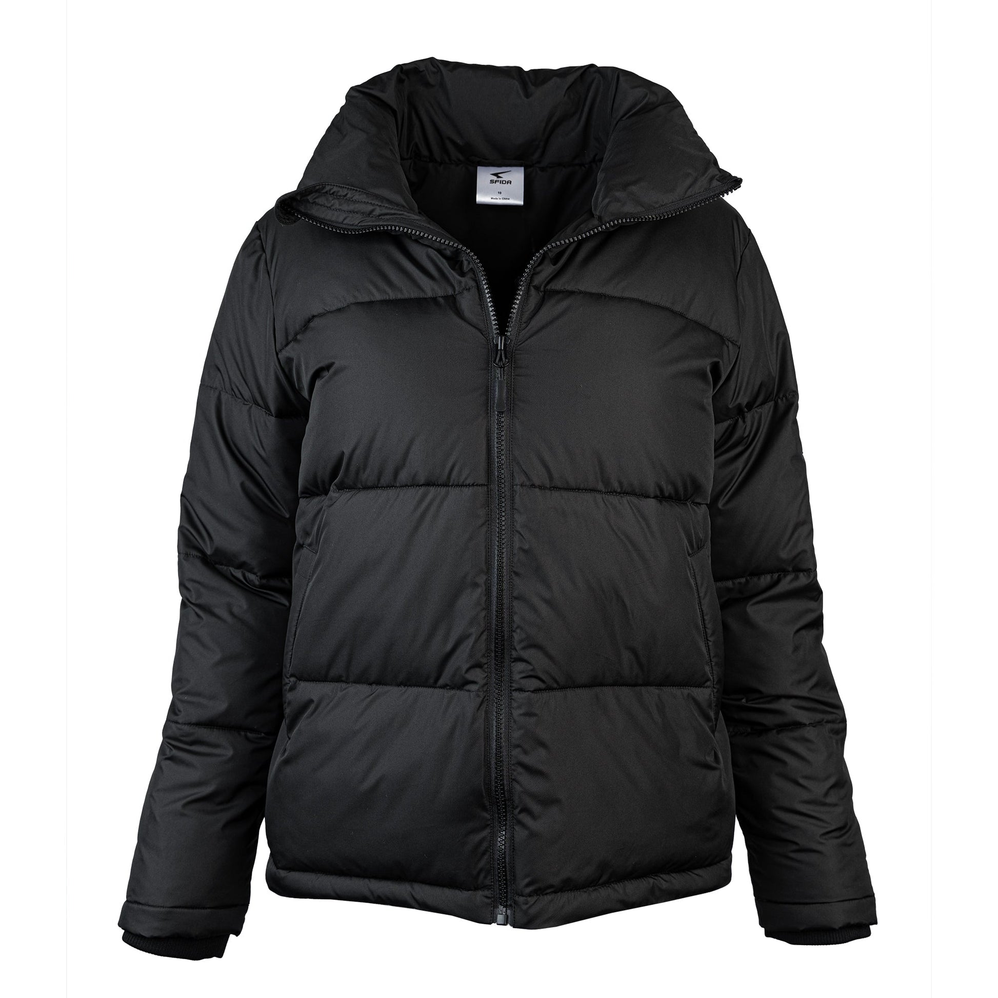 Krista Ladies Puffer Jacket - Black-3