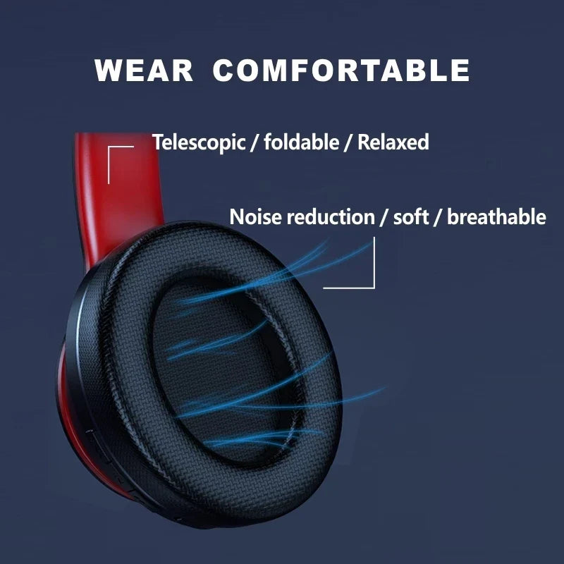 NNEOBA Bluetooth Noise Cancelling Over-Ear Wireless Headphones-2