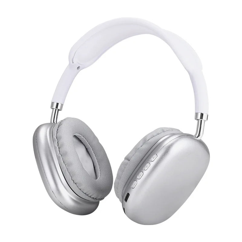 NNEOBA Wireless Bluetooth Over-Ear Headphones White-0