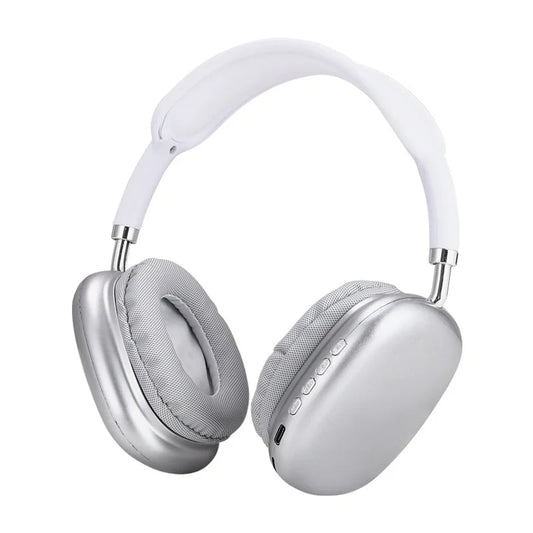 NNEOBA Wireless Bluetooth Over-Ear Headphones White-0