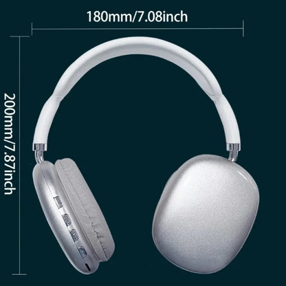 NNEOBA Wireless Bluetooth Over-Ear Headphones White-2