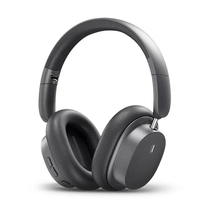 NNEOBA Wireless Over-Ear Headphones 3D Spatial Audio Gray-0