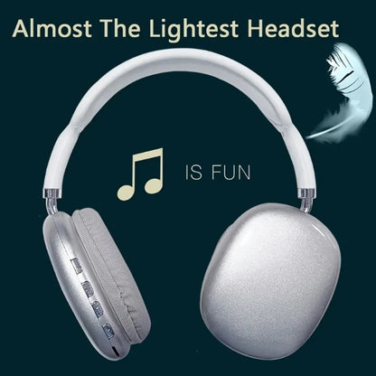 NNEOBA Wireless Bluetooth Over-Ear Headphones White-1