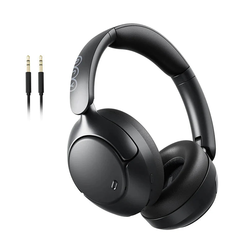 NNEOBA Wireless Over-Ear Headphones Black-0