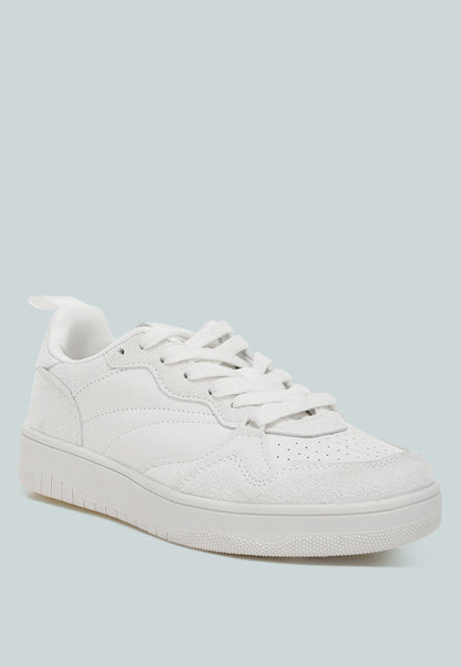 Surfer Faux Leather Casual Sneakers-4