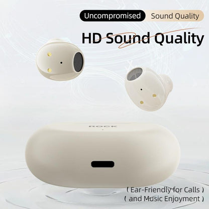 NNEDSZ Beige Bluetooth 5.0 Tws Earphones-4