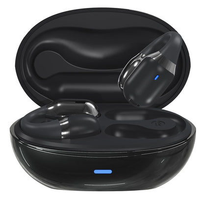 NNEDSZ Wireless Sports Bluetooth Earphones With Air Conduction - F16 Tws - Black-0