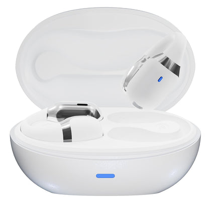 NNEDSZ Wireless Sports Bluetooth Earphones With Air Conduction - F16 Tws - White-1