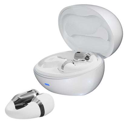 NNEDSZ Wireless Sports Bluetooth Earphones With Air Conduction - F16 Tws - White-4