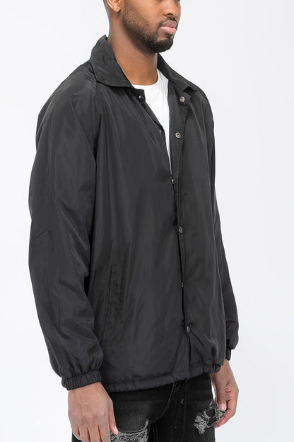 Solid Coachs Jacket-3