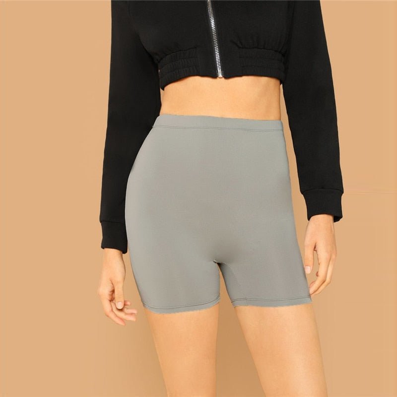 Cycling High Waist Leggings Women Athleisure Crop Fitness Leggings-5