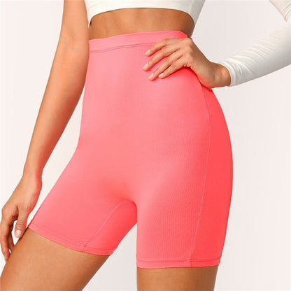 Cycling High Waist Leggings Women Athleisure Crop Fitness Leggings-4