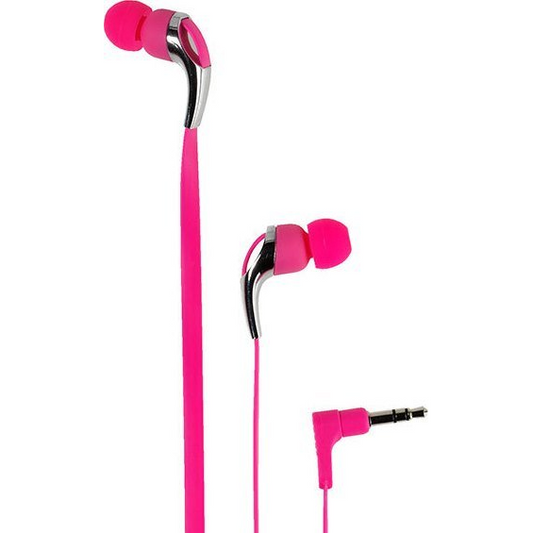 Słuchawki Vivanco Vivanco earphones Neon Buds, pink (37306) (37306)-0
