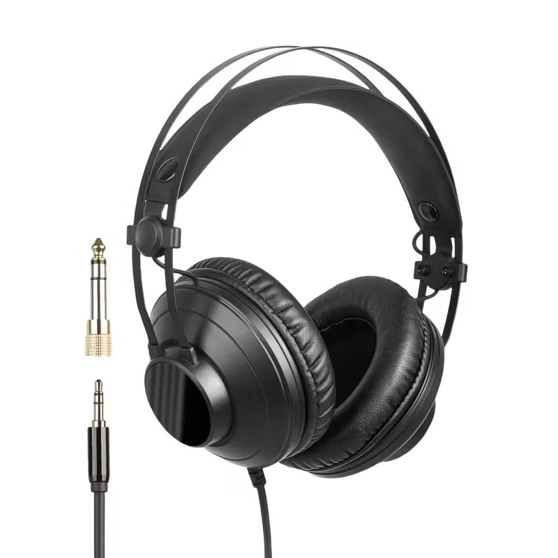 NNETM Dual Plug Wired Studio Headphones-0