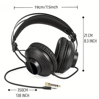 NNETM Dual Plug Wired Studio Headphones-1