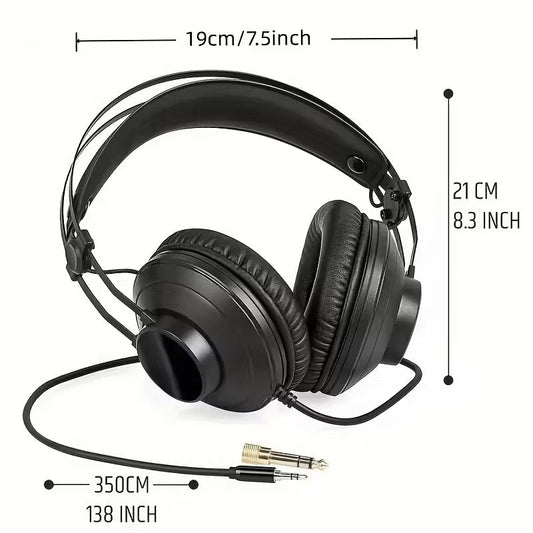 NNETM Dual Plug Wired Studio Headphones-1
