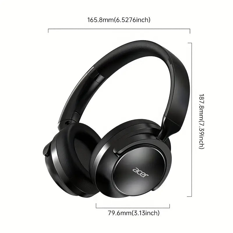 NNETM Wireless Over-Ear Headphones with Noise Cancelling-4