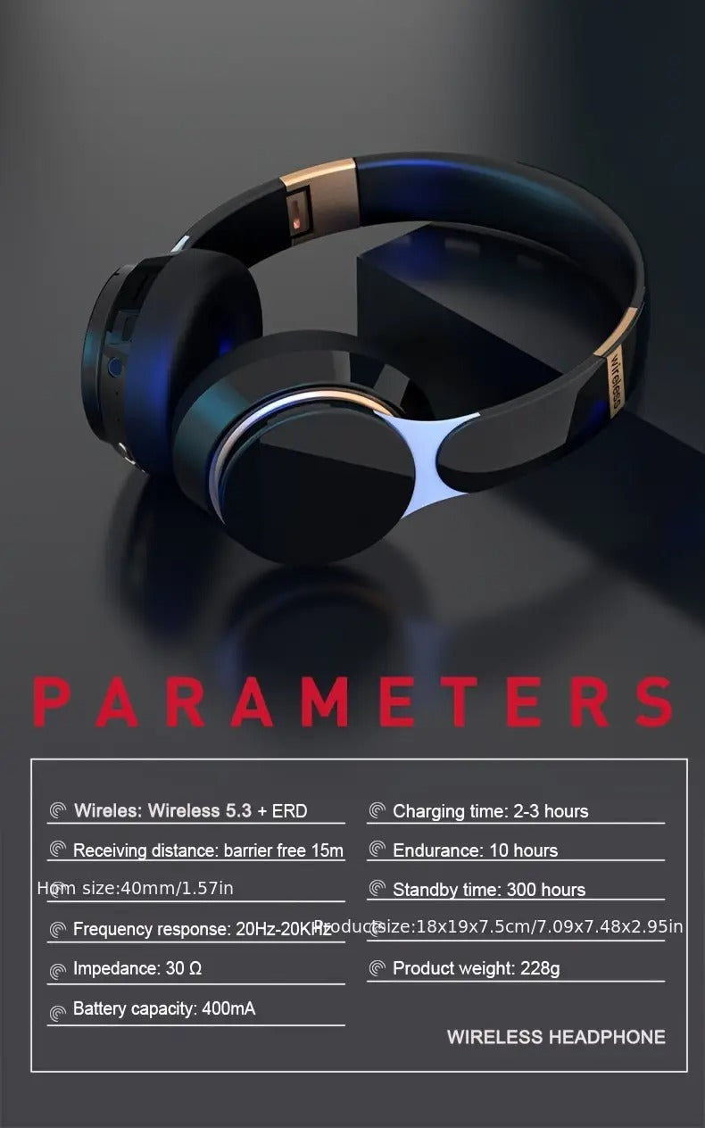 NNETM Wireless Sports Headphones with Long Battery Life-4