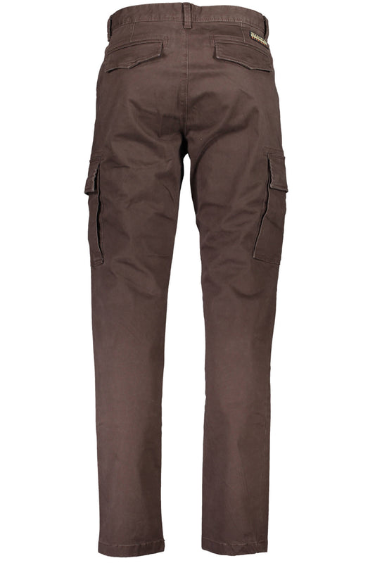 NAPAPIJRI MAN BROWN TROUSERS-1