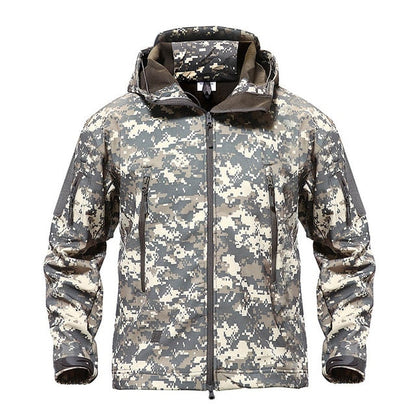 Army Camouflage Airsoft Jacket Men Military Tactical Jacket Winter Waterproof Softshell Jacket Windbreaker Hunt Clothes-6